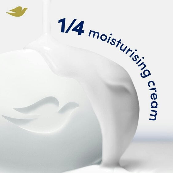 Dove Orignal Moisturising Beauty Cream Bar for Soft & Smooth Skin, 6x90g, 3 Pack