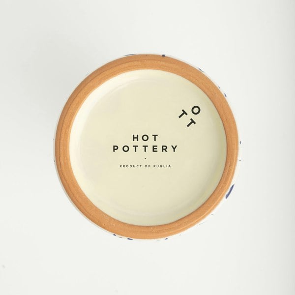Hot Pottery Blueberry Oil & Vinegar Bottle