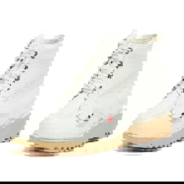 Kickers - 1-15844 UN KICK Hi White Leather