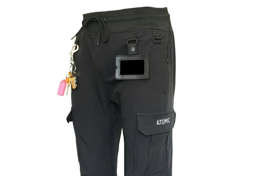 Slim Fit Stretch Work Jogger With Knee Pad Pockets - Hi-Vis Trousers