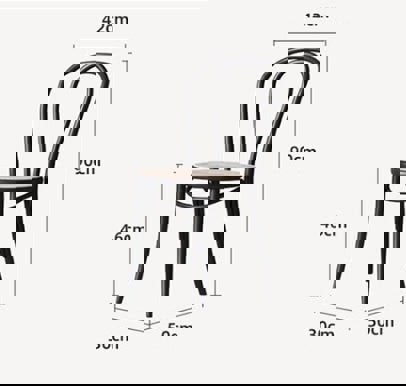 Jayla Wood Dining Chair-Weilai Concept-Weilai Concept