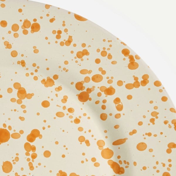 Hot Pottery Side Plate Burnt Orange