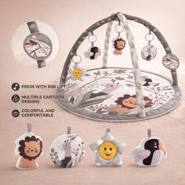 Dragodirect Baby Play Gym Music Mat with Sensory Toys for Toddlers 1–3