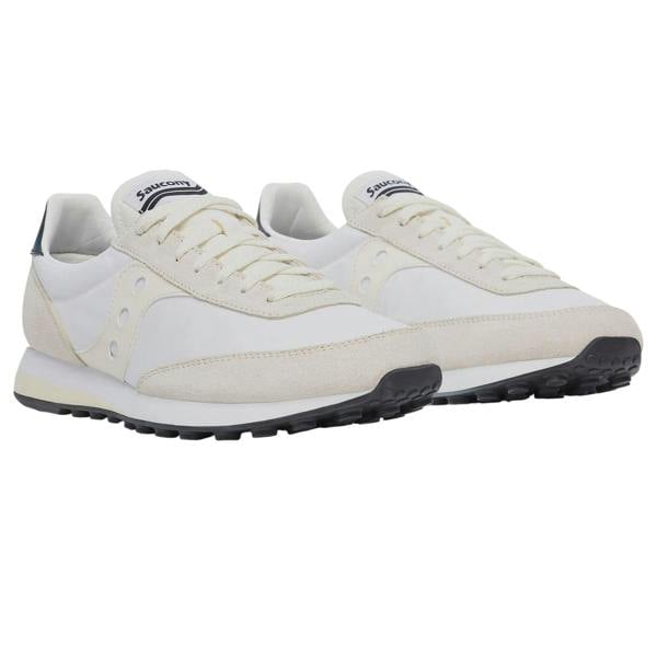 Saucony Unisex Adult 80 Suede Trainers - White - 