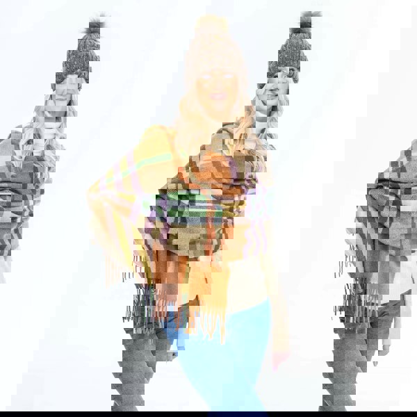 Heritage Traditions Heritage Recycled Fomo Blanket Scarf