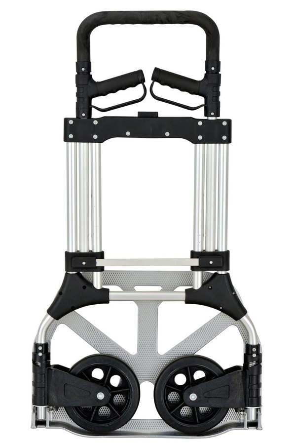 Workhorse Large Compact Foldable Sack Truck - Tubular aluminium frame, Telescopic Handle, 200kg Capacity