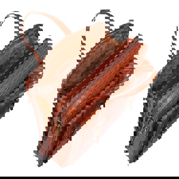 Infinity Leather Belmont - Vintage Genuine Leather Laptop Bag Briefcase