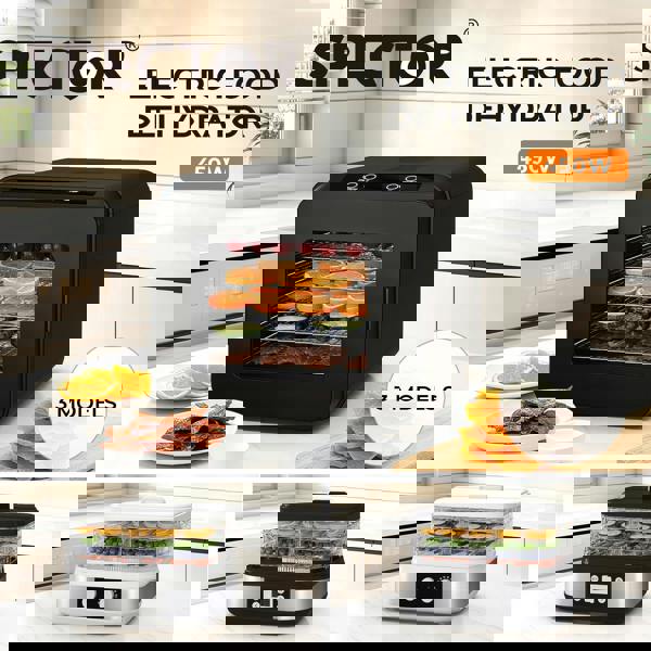 Spector Electric Food Dehydrator Fruit Meat Beef Veg Dryer Machine 5/6 Trays