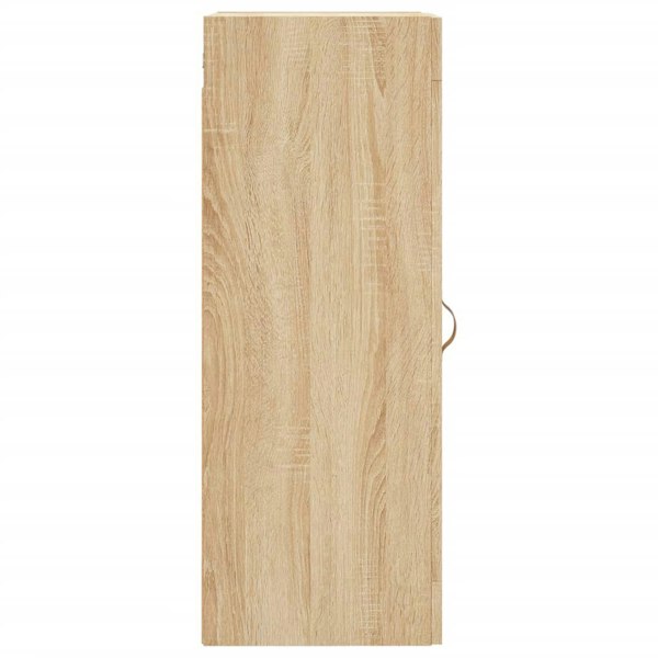 Berkfield Wall Mounted Cabinet Sonoma Oak 34.5x34x90 cm Engineered Wood