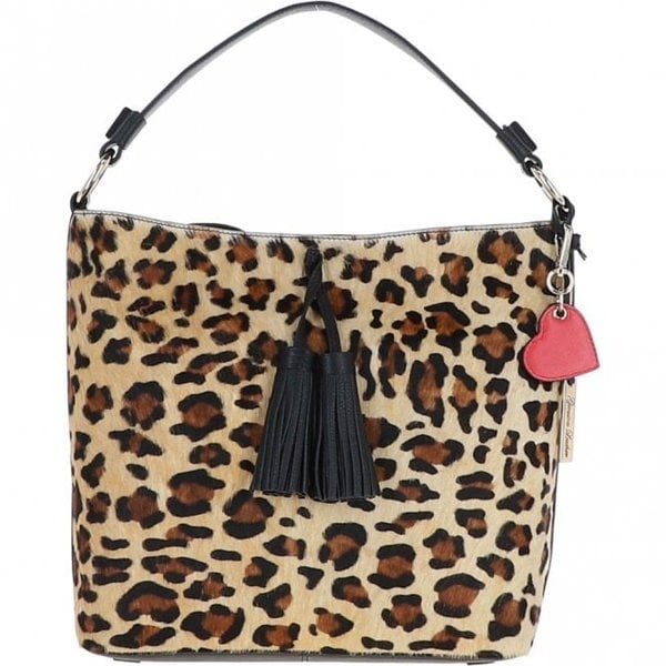 Ashwood Womens Leather Hobo Bag