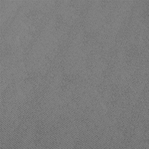 Dorel Home Novogratz Bowen Ottoman in Grey Fabric