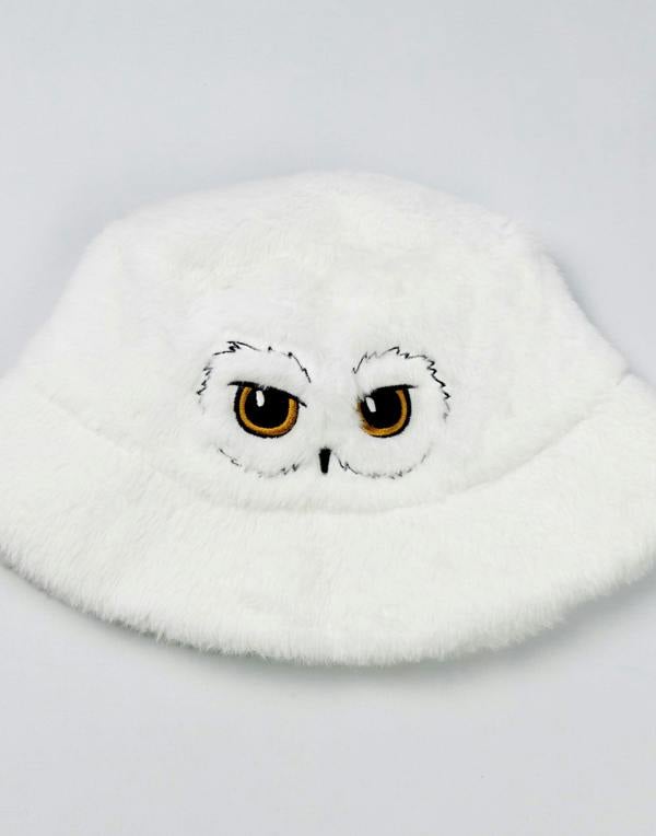 Harry Potter Unisex Kids White Hedwig Bucket Hat (One Size)