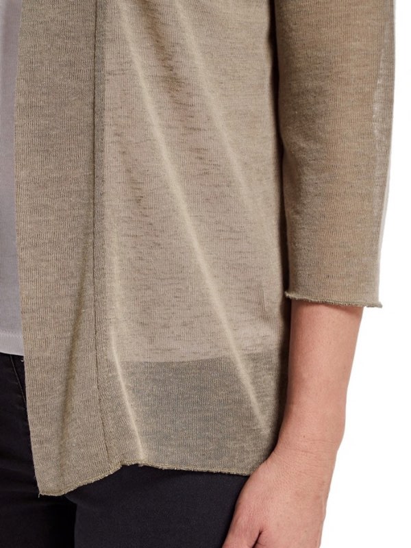 PennyPlain Open Front Shrug - Sage