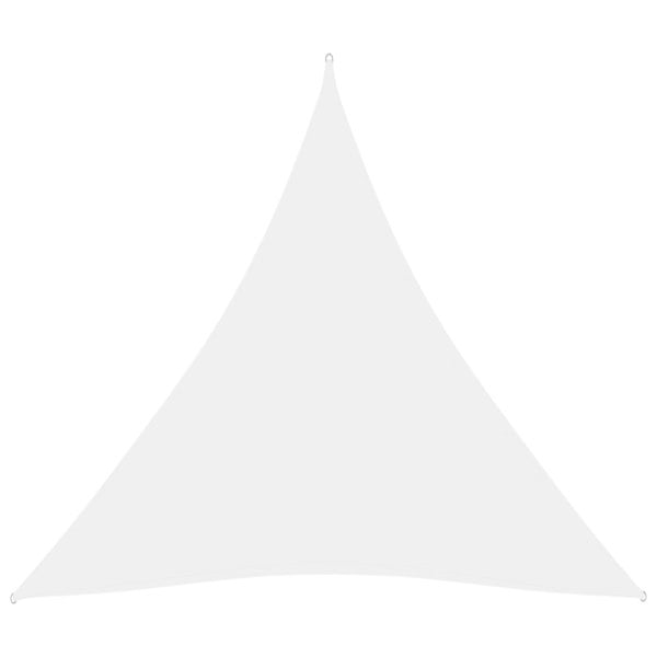 Berkfield Sunshade Sail Oxford Fabric Triangular 3.6x3.6x3.6 m White