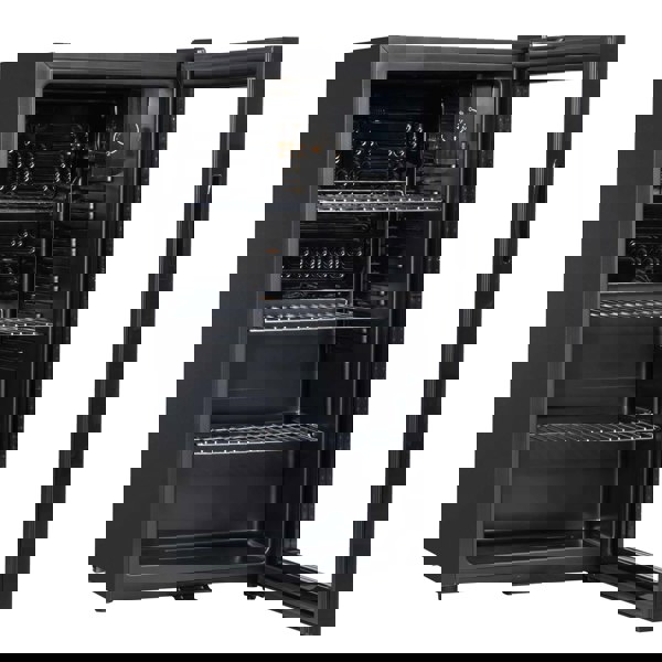 COMFEE 93L Black Compact Drinks Fridge with Adjustable Shelves and LED Light Comfee UK 