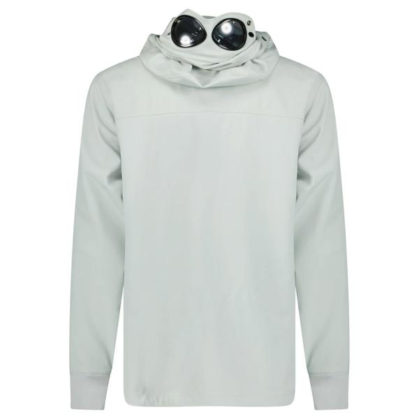 CP Company Soft Shell Goggle Jacket in Blue Fox - chancefashionco