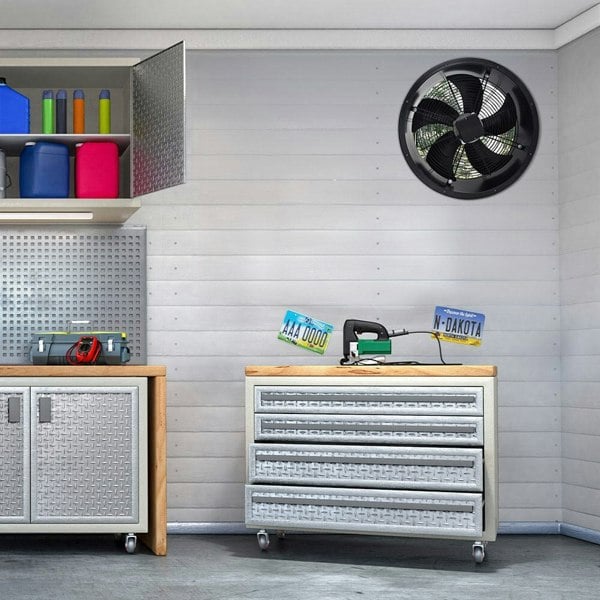 Ventilation Wall-Mounted Exhaust Axial Fan 14/16/20/22/24 inch Living and Home 16 inch