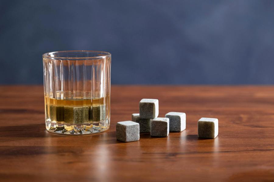 Maison by Premier Set of 9 Wilson Set Of 9 Granite Ice Rocks