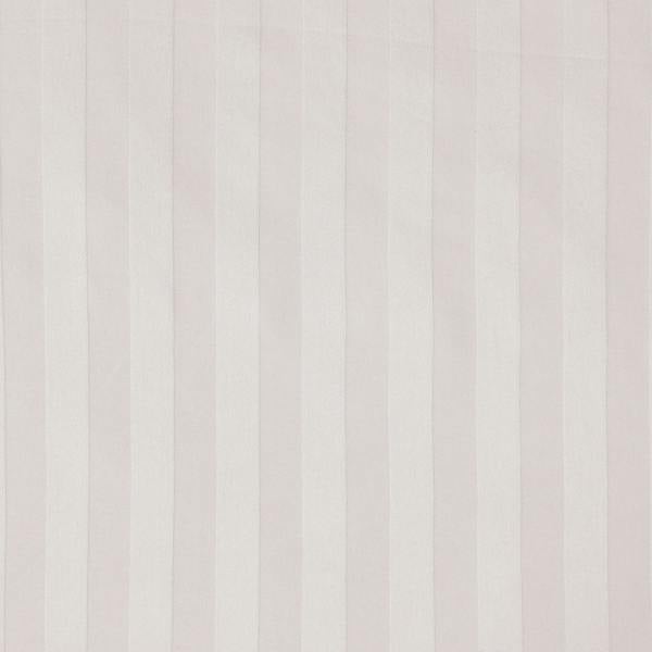 Smart Living Satin Stripe Duvet Cover With Pillowcases - White