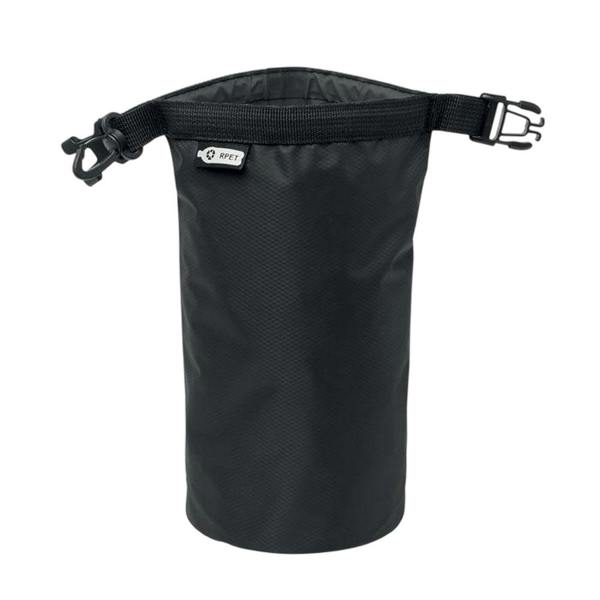 MidOcean Bolsaible RPET Waterproof 1.5L Bag - Black - 