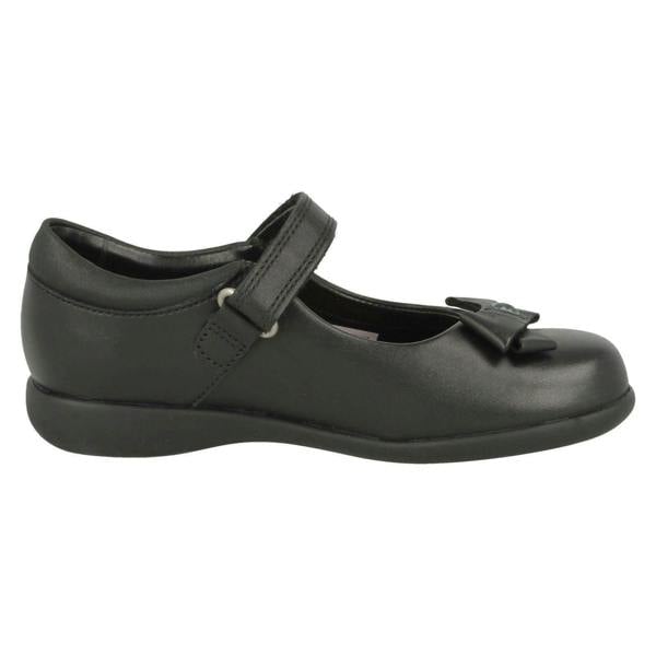 Clarks Girls Clarks Bow Detail School Shoes Prime Skip