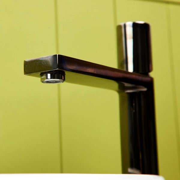 Flode Limingen | High Rise Mono Basin Mixer Tap | Polished Gun Metal