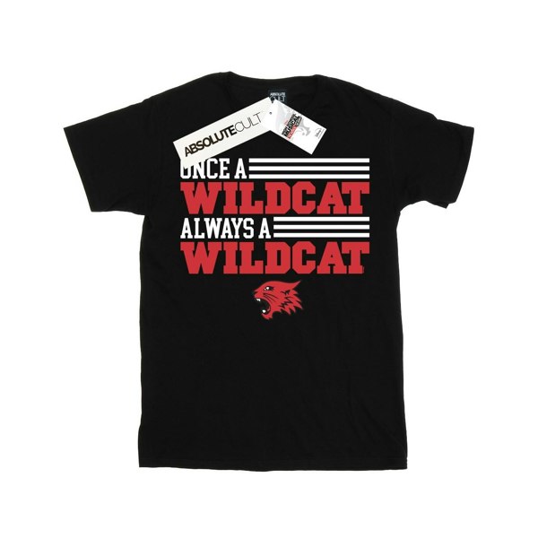 Disney Boys High School Musical The Musical Once A Wildcat T-Shirt - Black