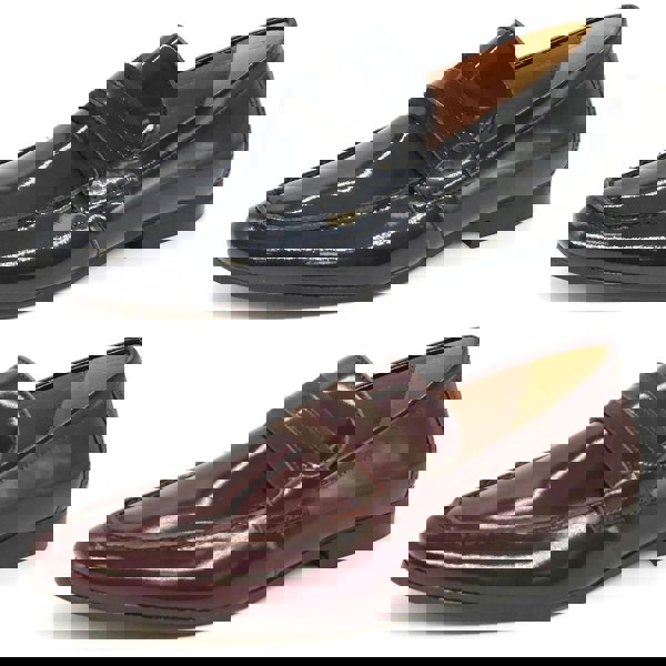 HX London Croydon Patent Loafers