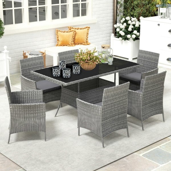 Rattan Dining Set