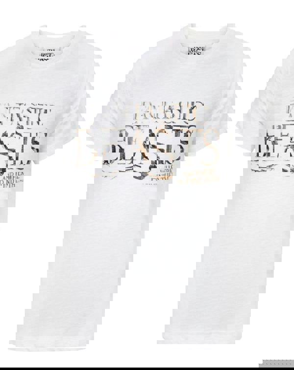 Fantastic Beasts And Where To Find Them Boys White Short Sleeved T-Shirt