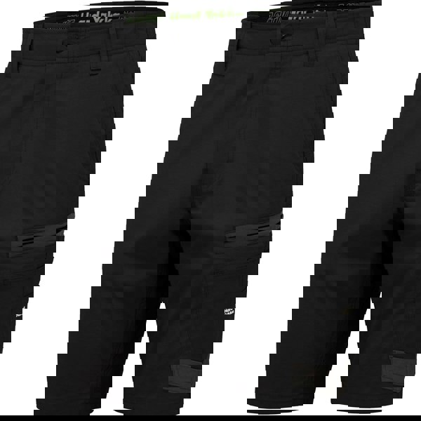 Hard Yakka Raptor Active Cotton Men's Black Knee-Length Shorts