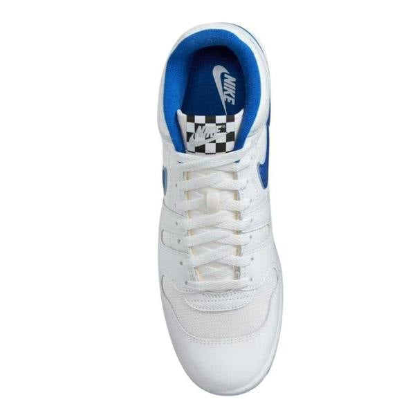Nike Mens Attack Leather Trainers - White/Blue - 