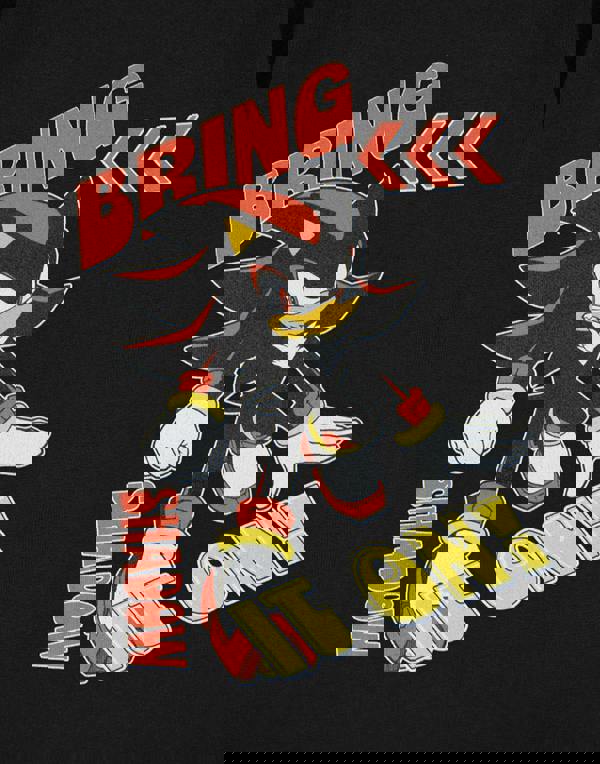 Sonic the Hedgehog Boys Black Bring It On Sweatshirt