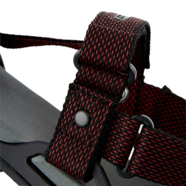 Craghoppers Mens Locke Sandals - Dark Grey/Pompeian Red - 