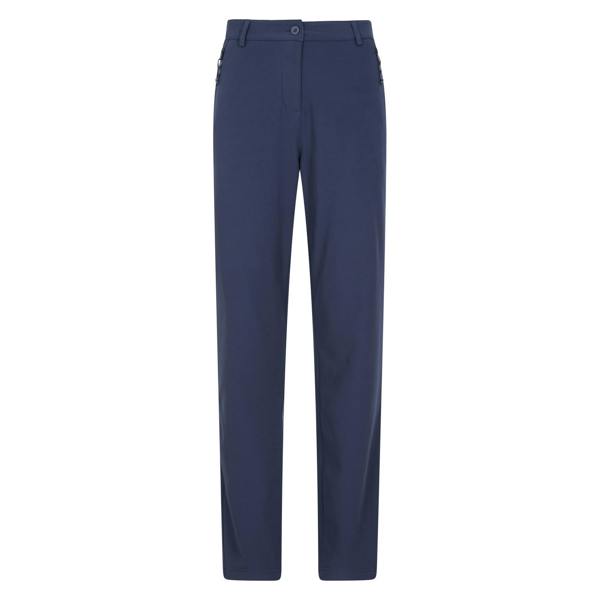 Mountain Warehouse Womens/Ladies Vermont Softshell Hiking Trousers - Navy - 