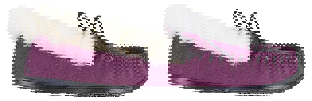 Carrera Womens Suede British Hand Made Real Suede Moccasins Slippers