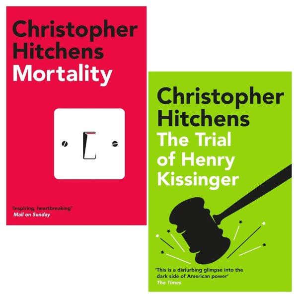 Mortality & The Trial of Henry Kissinger By Christopher Hitchens 2 Book Set