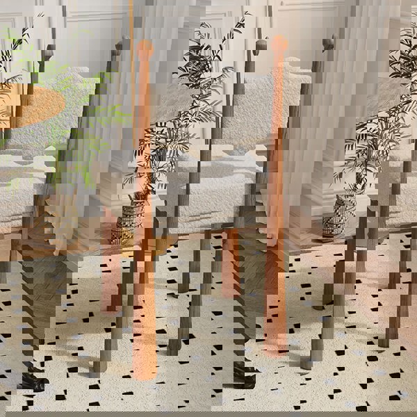 Tessa Dining Chair, Boucle-Weilai Concept-Weilai Concept