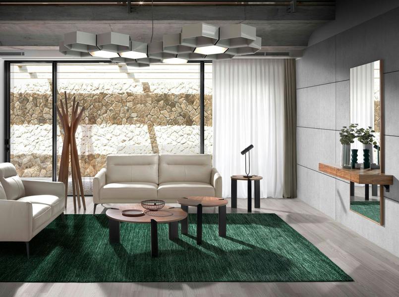 Angel Cerdá Rectangular walnut wall mirror 3235