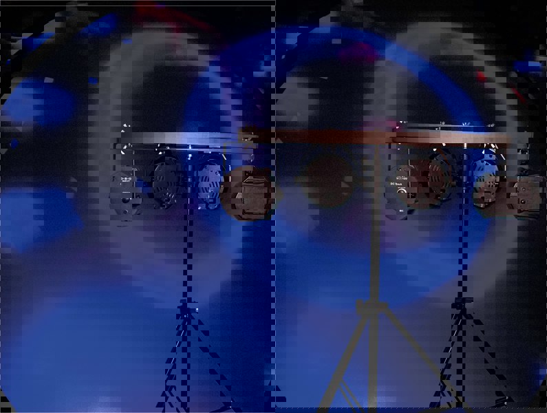 FX Lab Fxlab 4-Way Dj Light & Stand Set