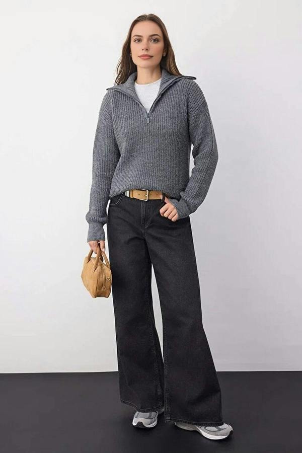 WOVCOR Soft Textured Knit Sweater