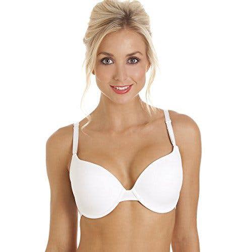 Camille Women's Underwired Multiway Bra in White Moulded Cup Lingerie
