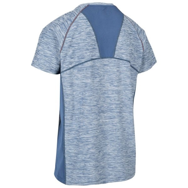 Trespass Mens Cooper Active T-Shirt - Smokey Blue Marl