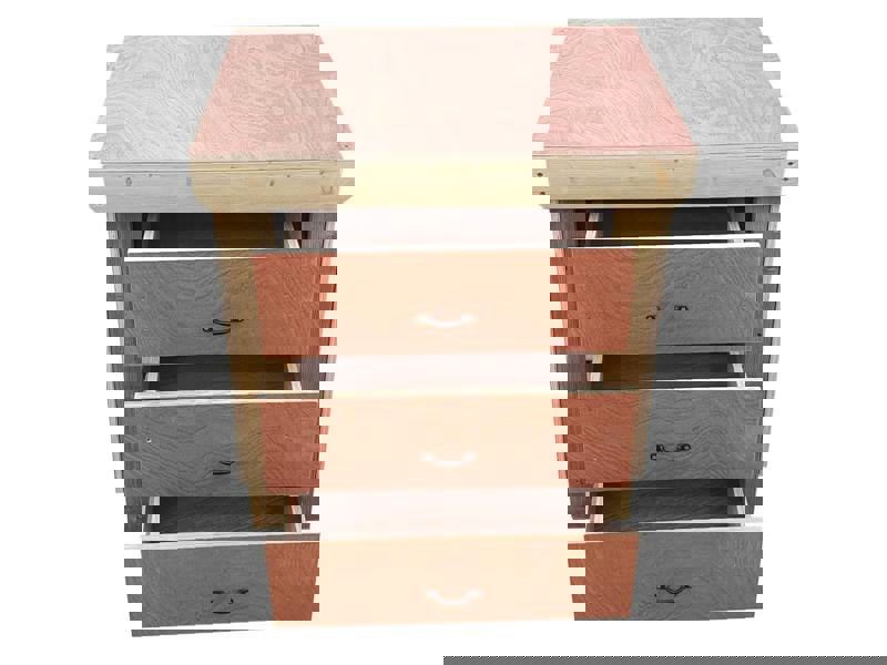 Arbor Garden Solutions Wooden Eucalyptus Hardwood Top Workbench, Tool Cabinet With Drawers (V.2)