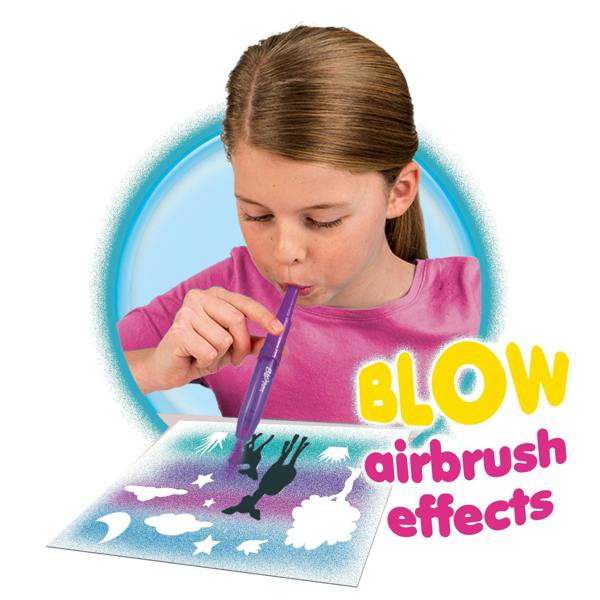 BLOPENS Silhouette Stencil Set – Airbrush Scene Creation Kit