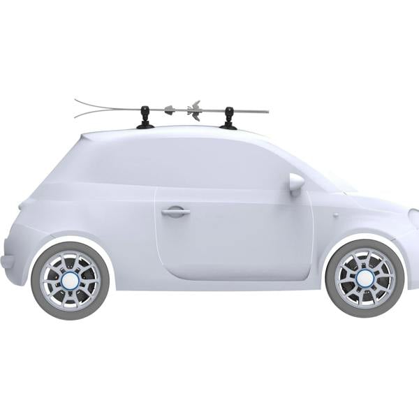 TreeFrog 365 Ski Snowboard Carrier Rack Suction Mounted Roof Rack Universal Fit