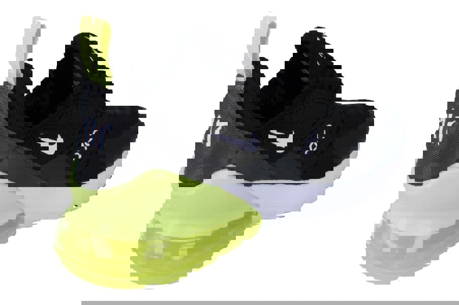 Nike Air Max 270 GS 943345 704 - Light Lemon Twist White Black 704 - Photo 2