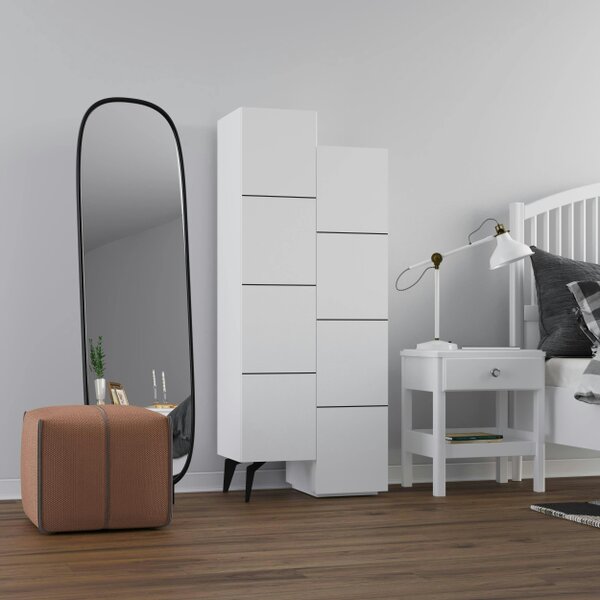 Decortie Stair Modern Storage Cabinet Multipurpose