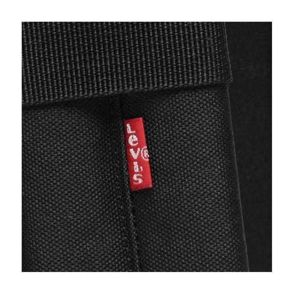 Levis Logo Eco Friendly Tab Detail Backpack - Black/Red - 