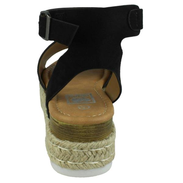 Down to Earth Ladies Down To Earth Flatform Sandals F12006